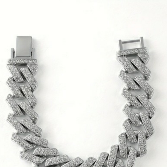 1pc Men's Bracelet Rhinestone - Picture 6 of 7